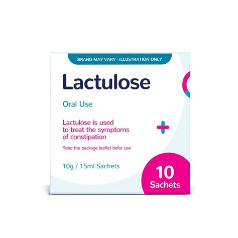 Buy Lactulose 10g 15ml 10 Sachets Stool Softener Chemist4u