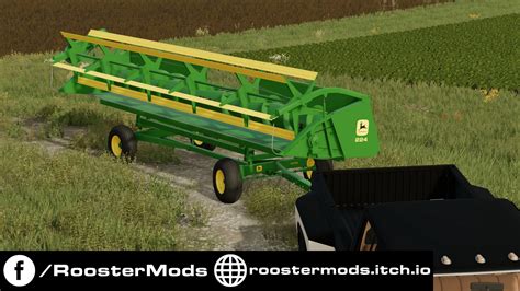 JOHN DEERE HEADER CART V1.0 – FS22 mod