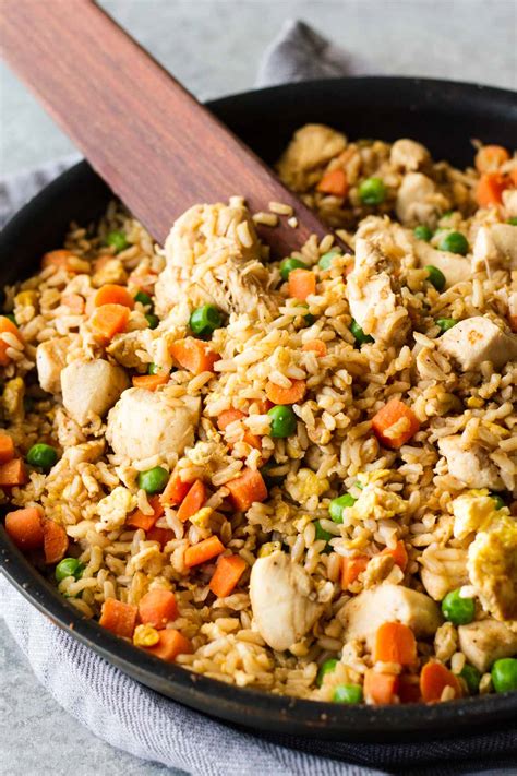 Easy Chicken Fried Rice Recipes Setkab