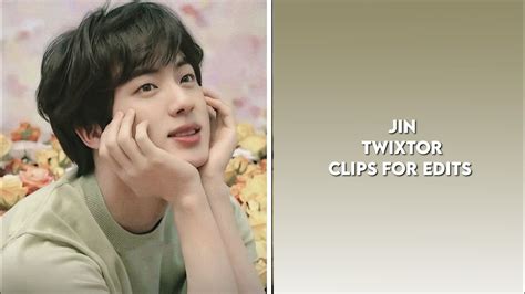 Jin Twixtor Clips For Edits Sharpen Ver In Desc Youtube