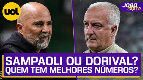 Flamengo Ou S O Paulo Sampaoli Ou Dorival Jr Quem Tem Melhores