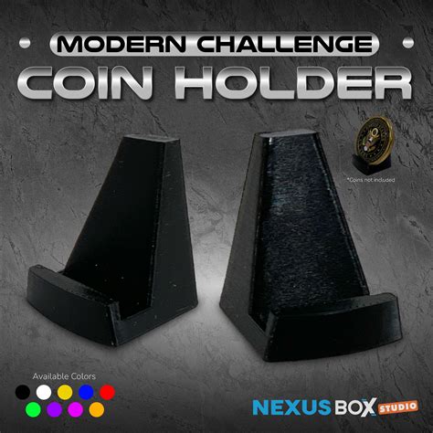 Modern Challenge Coin Holder Display Your Achievements With Elegance - Etsy