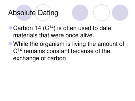 PPT - Absolute Dating PowerPoint Presentation, free download - ID:6535226