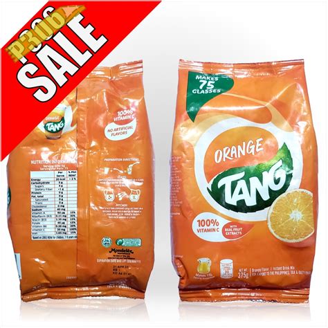 Tang Orange Juice Makes 75 Glasses Vitamins Minerals 375g Shopee Philippines