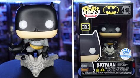 Batman Con Luz Y Sonido Funko Shop Exclusive Unboxing Funko Pop