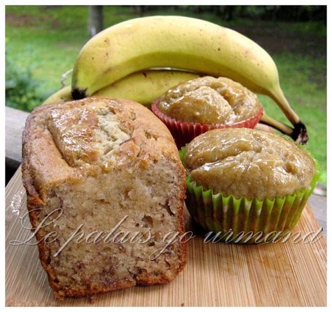 Pain Aux Bananes Ultra Moelleux Pain Aux Bananes Nourriture Gateau