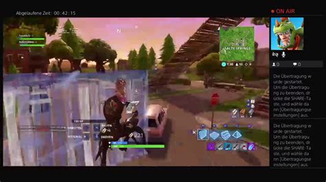 Mein Erster Stream Fortnite Battleroyale By Nebelgibbon [german