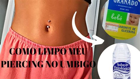 COMO CUIDO DO MEU PIERCING NO UMBIGO a maneira mais prática e