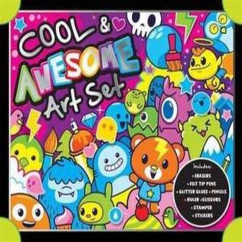 BBW Cool Awesome Art Set ISBN 9781785576836 Shopee Malaysia