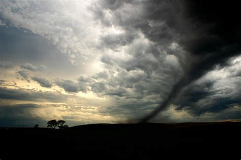 Dark sky tornado Stock Photo free download