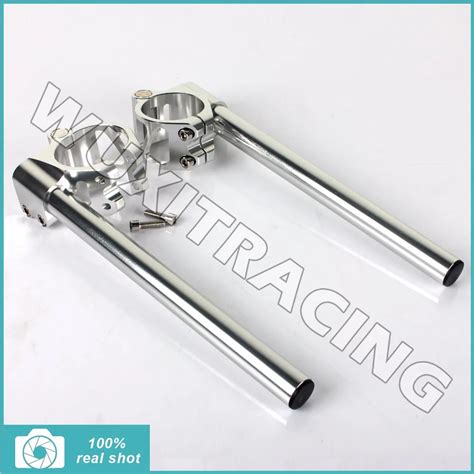 50MM Billet Split Clip On Clip Ons Handlebars For SUZUKI RGV 250 91 16