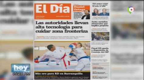 Actualízate Con Las Portadas De Los Principales Periódicos Del País 26