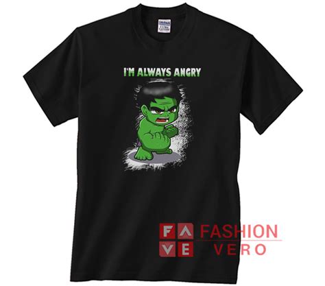 Hulk Im Always Angry Chibi Shirt