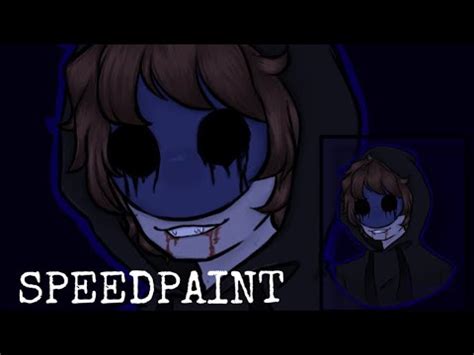 Eyeless Jack Creepypasta Speedpaint Youtube