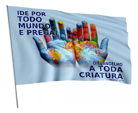 Bandeira Miss Es Mapa M Os Pregai O Evangelho X M Parcelamento