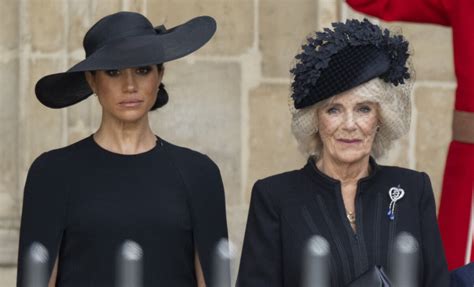 Photo Meghan Markle Camilla Parker Bowles Reine Consort D