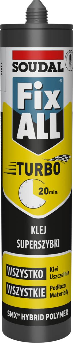 Fix ALL Turbo Hybrydowy Uszczelniacz Klej Soudal