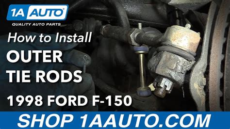 How To Replace Front Outer Tie Rods Ford F Youtube