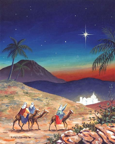 Three Wise Men By Kevin L Brooks Digital Art Prints Three Wise Men