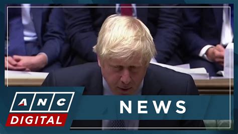 Ex Uk Prime Minister Boris Johnson Resigns From Parliament Anc Youtube