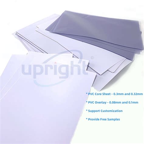 Upright Mm Thickness Pvc Middle Core Sheet Mm Thickness Pvc