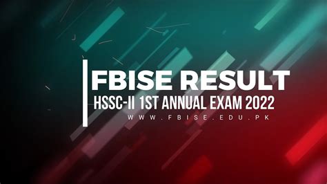 Result Declaration Ceremony Hssc Ii St Annual Result