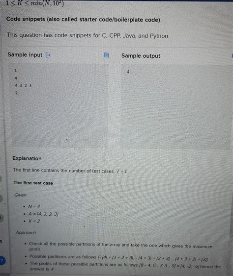 Solved Lou Are Given An Array A Consisting Of N Integers And Chegg