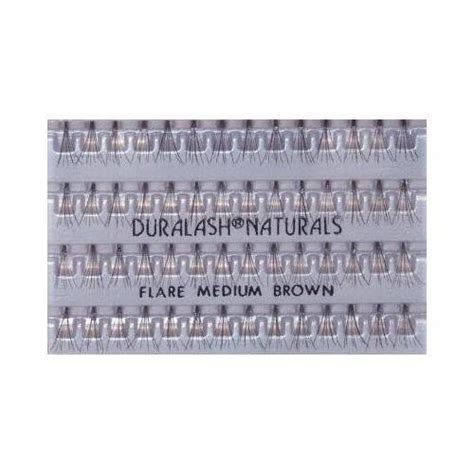 Ardell Duralash Naturals Flare Medium Brown 56 Lashes Black Lashes