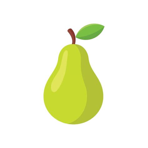 Pear Icon Vector Design Template Vector Art At Vecteezy