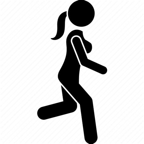 Move Movement Walking Woman Icon