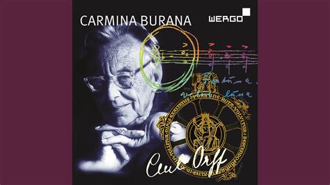 Carmina Burana III Cour D Amours Tempus Est Iocundum YouTube