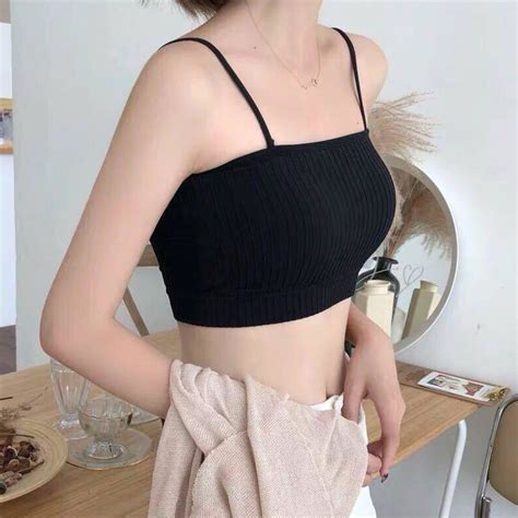 Summer Women Sling Tube Top Sexy Bra Halter Crop Camis Backless