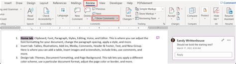 Cómo ocultar o eliminar comentarios en Microsoft Word islaBit