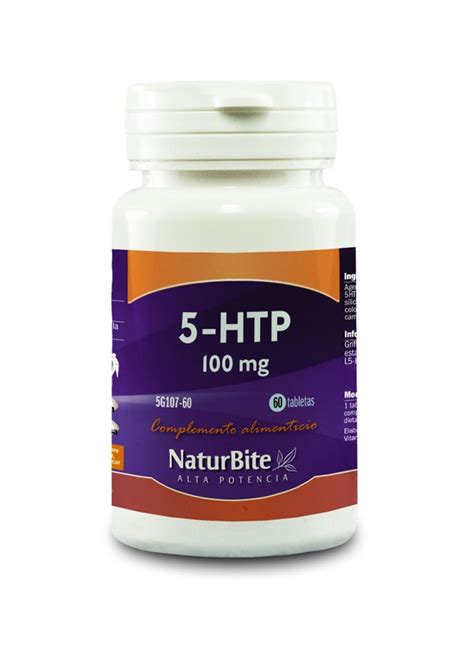 5 htp 100 mg 60 cápsulas 605414 relax La Dietética Barcelona