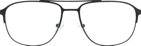 Clear Hipster Oversized Square Eyeglasses - Water