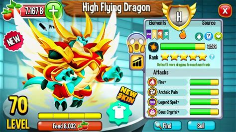 Dragon City High Flying Dragon New Heroic Exclusive Dragon 2024 😱