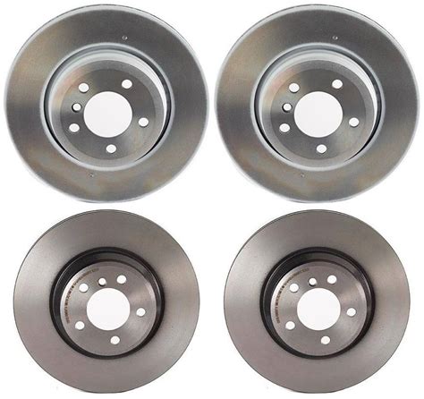 Disc Brake Rotor Kit Front And Rear Mm Mm Brembo Bm Kit