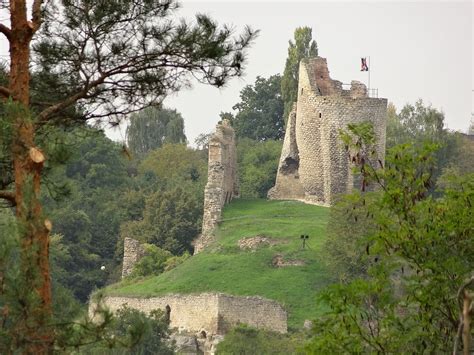 Zřícenina hradu Michalovice nedaleko Mladé Boleslavi