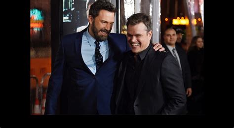 Ben Affleck Y Matt Damon Volverán A Trabajar Juntos