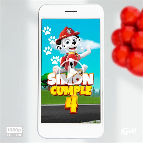 Paw Patrol Skye Everest Freak Invitaciones Digitales