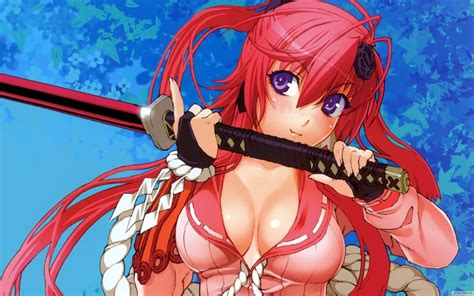 Wallpaper Anime Girls Hyakka Ryouran Samurai Girls Yagyuu Juubei