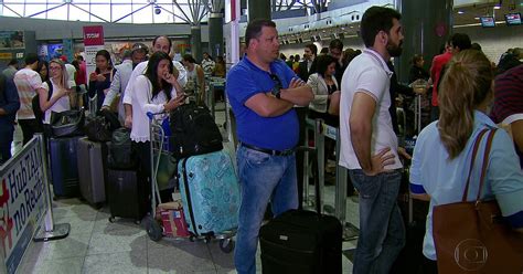 G Voos Para O Rio E Para Bras Lia S O Cancelados No Aeroporto Do