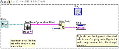 Solved Importing Data From Text File To Ring Control Ni Community