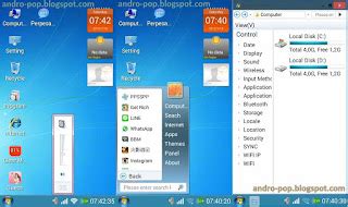 Semua Ada Cara Merubah Tampilan Android Menjadi Komputer Pc