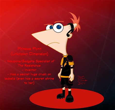 Phineas Flynn (Unknown Dimension) by RedJoey1992 on DeviantArt