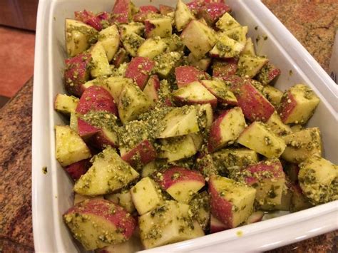 Pesto Red Potatoes Cant Stay Out Of The Kitchen Img9713 Cant