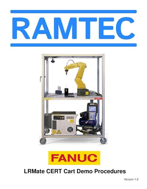 PDF FANUC LR MATE CERT Cart Procedures Manual DOKUMEN TIPS