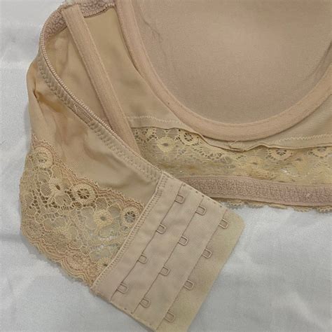 Maidenform Strapless Lace Longline Corset Push Up Bustier Bra In Nude