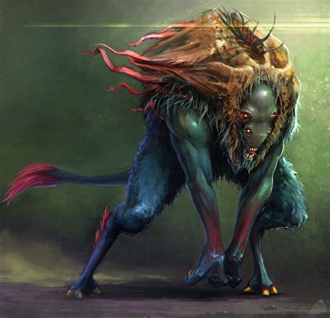 Beast By Newmand Creature Design Art Monster Art