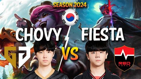 GEN Chovy Vs NS FIESTA Chovy TRISTANA Vs FIESTA YONE Mid Patch 14 3